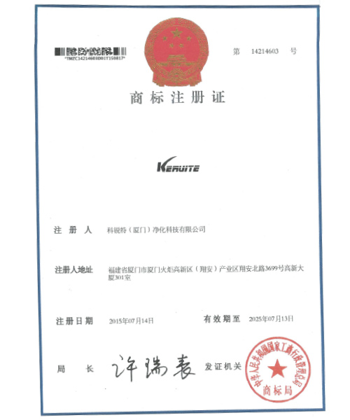 开元体育(中国)官方网站商标注册证